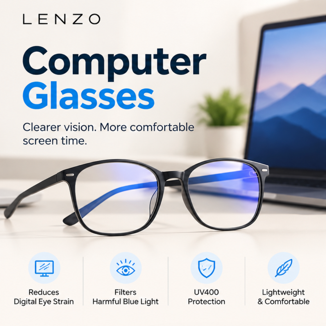Blue Block Computer Glasses
