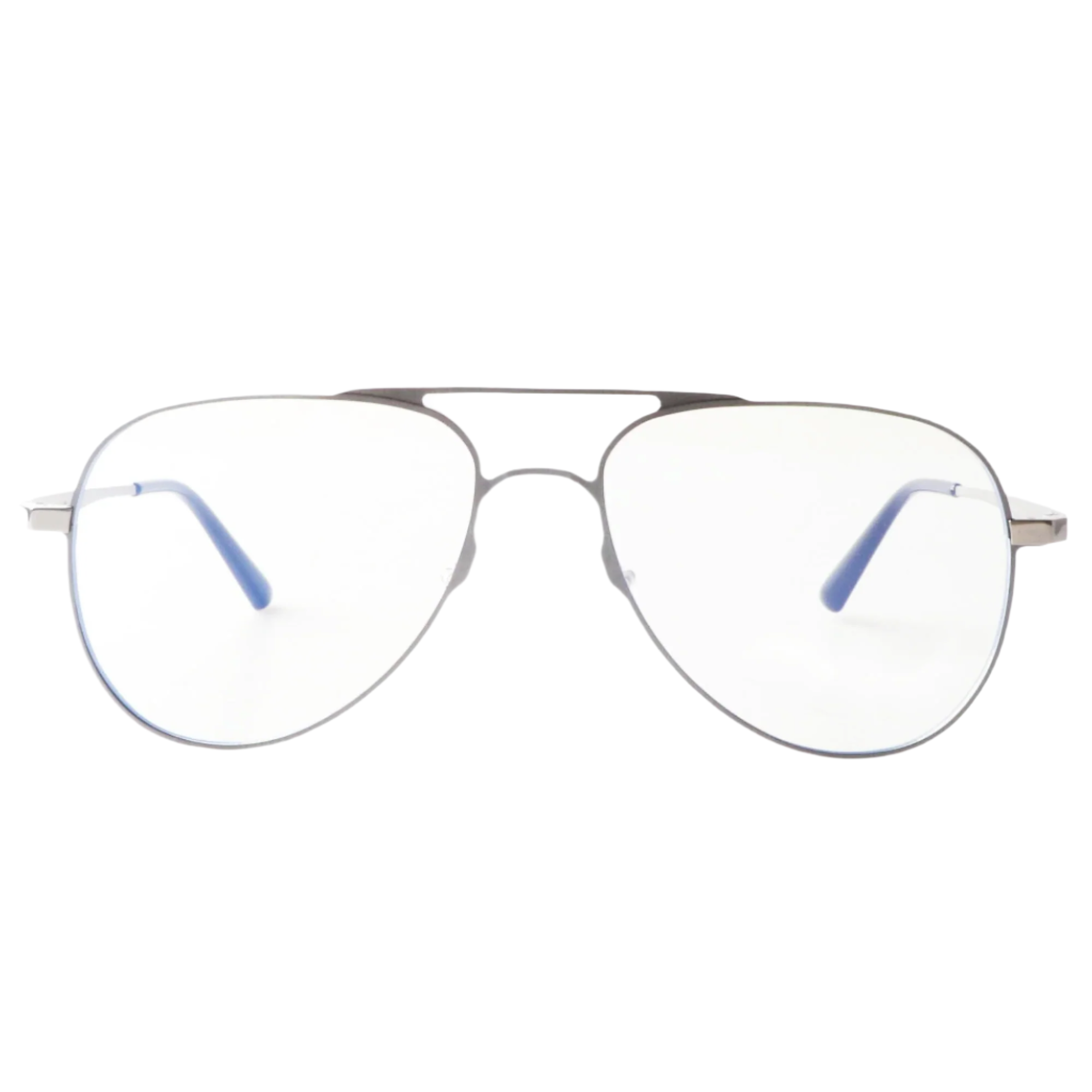 Lenzo Neutron Aviator Silver Large