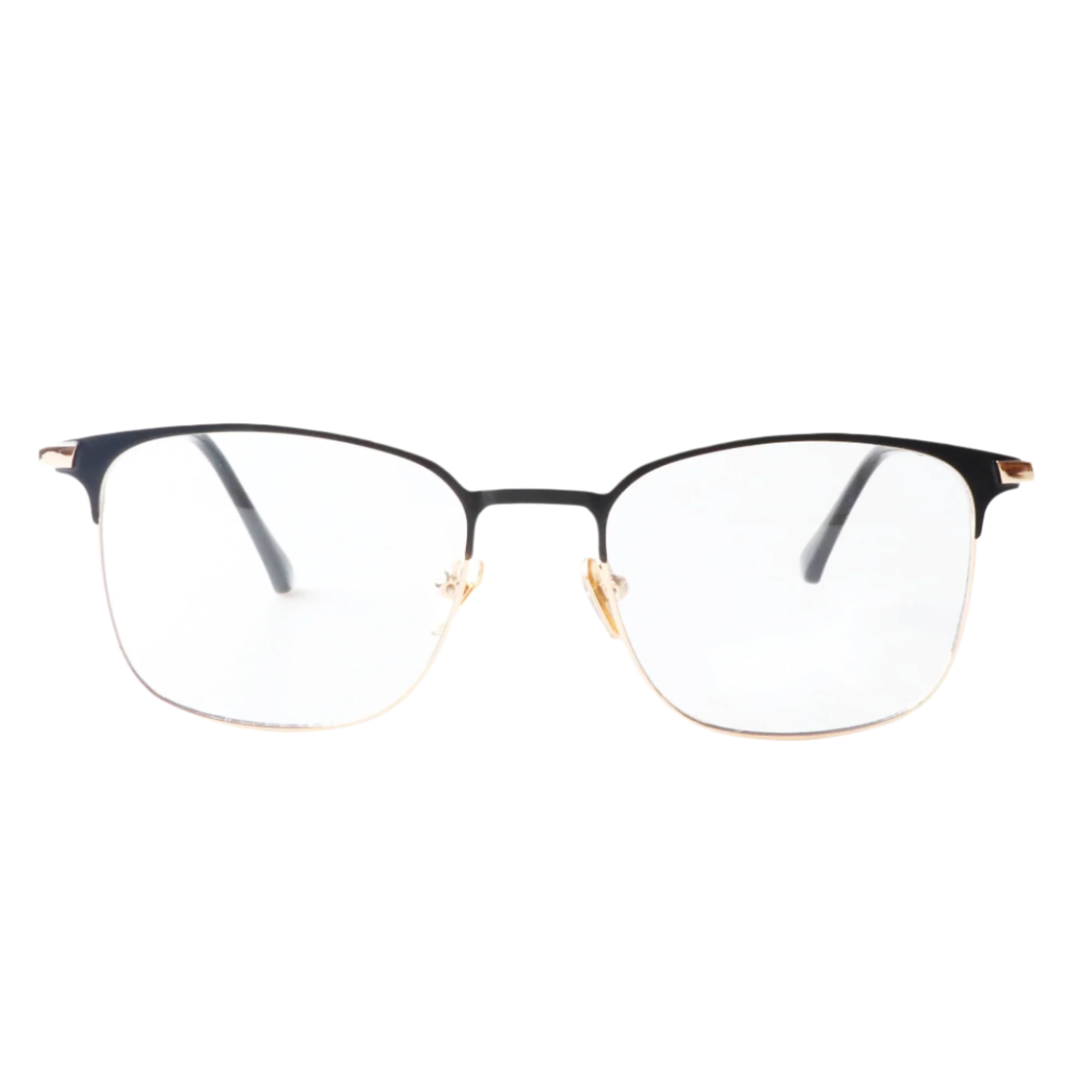 Lenzo Moccasin Black & Gold Medium