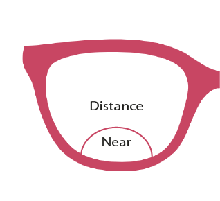 1.56 Blue Filter Bifocals High Power