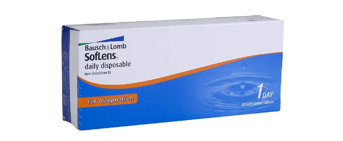 SofLens Toric Daily Disposable Contact Lenses/30 Lenses by Bausch & Lomb