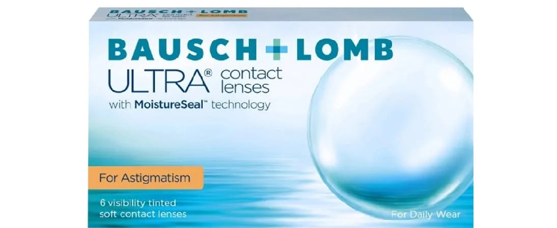 Bausch & Lomb Ultra Monthly Disposable Toric Contact Lenses/6 Lenses Per Box