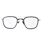 Lenzo Concorde Gunmetal & Silver Medium