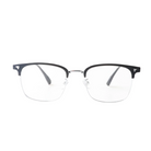 Lenzo Boston Black & Silver Medium