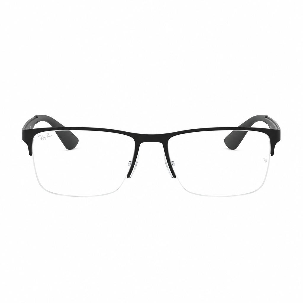 RAY-BAN Eyeglasses 0RX6335 Black Large