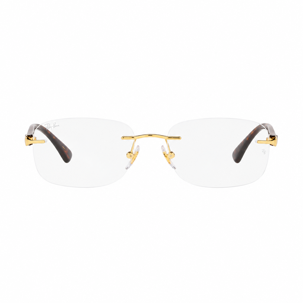 RAY-BAN Eyeglasses 0RX6488I Gold Medium