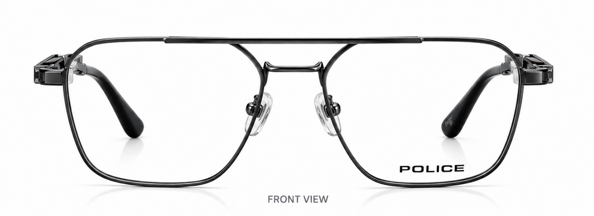 POLICE EYEGLASSES VPLT27K Black Medium