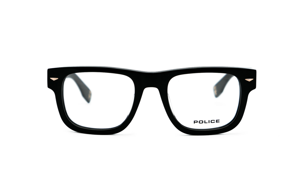 POLICE EYEGLASSES VPLQ72K Black Medium