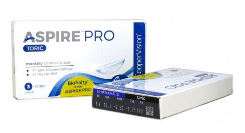 Aspire Pro Toric Monthly — 3 pack