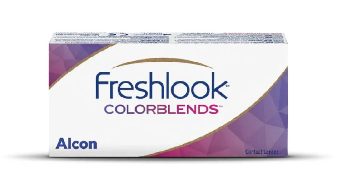 FreshLook ColorBlends Monthly Disposable Contact Lenses by Alcon/ 2 Lenses Per Box
