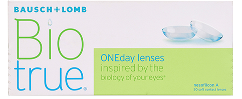 BioTrue ONEday Contact Lenses - Daily Disposable/5 Lenses by Bausch & Lomb