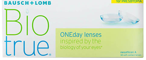 BioTrue Daily Disposable Multifocal Contact Lenses/30 Lenses by Bausch & Lomb
