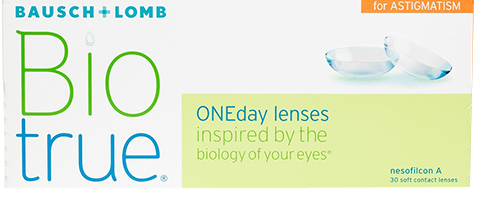 BioTrue Toric Daily Disposable Contact Lenses/30 Lenses by Bausch & Lomb