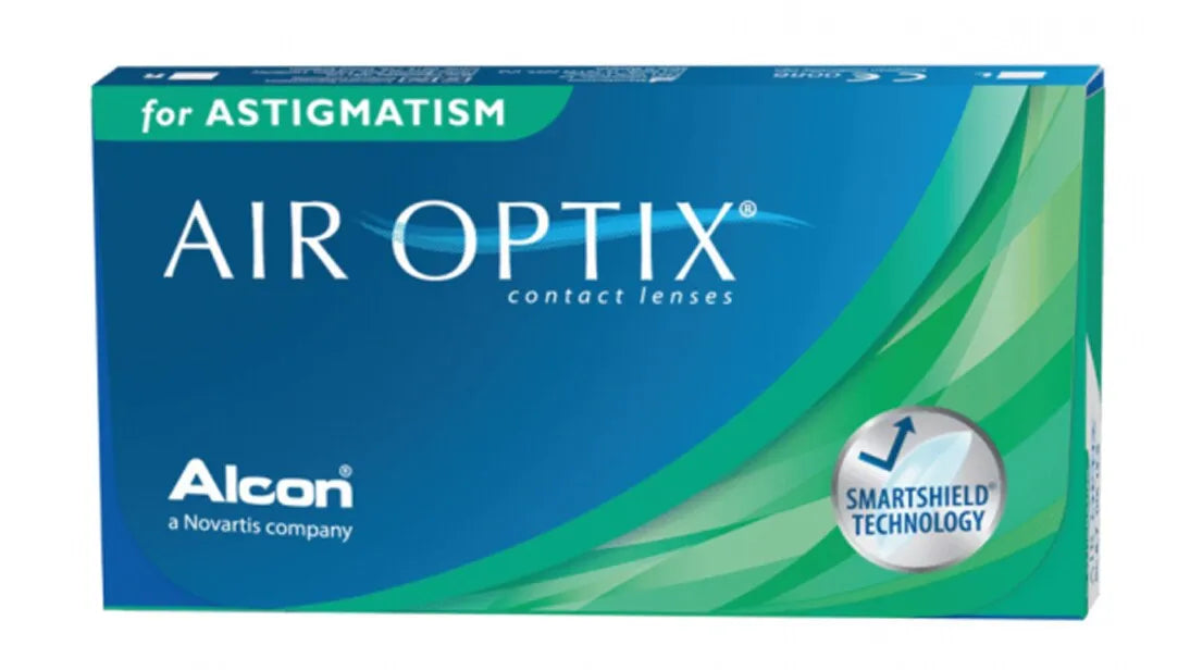 Air Optix HydraGlyde Toric Monthly Disposable Contact Lenses by Alcon Vision/3 Lenses Per Box
