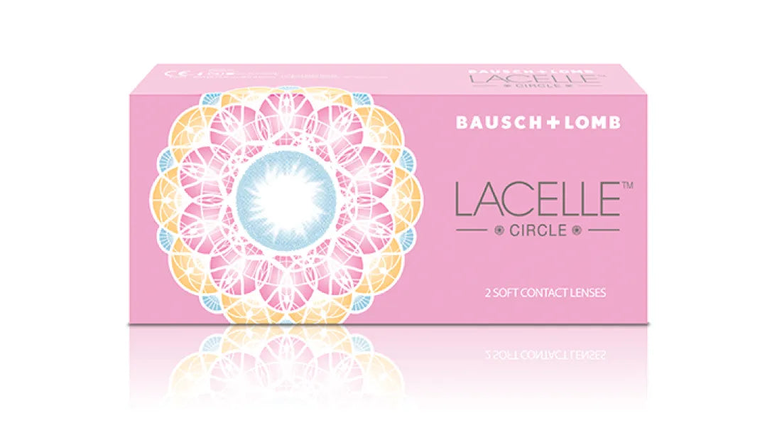 Lacelle Circle Monthly Disposable Contact Lenses by Bausch & Lomb/1 Lens Per Box