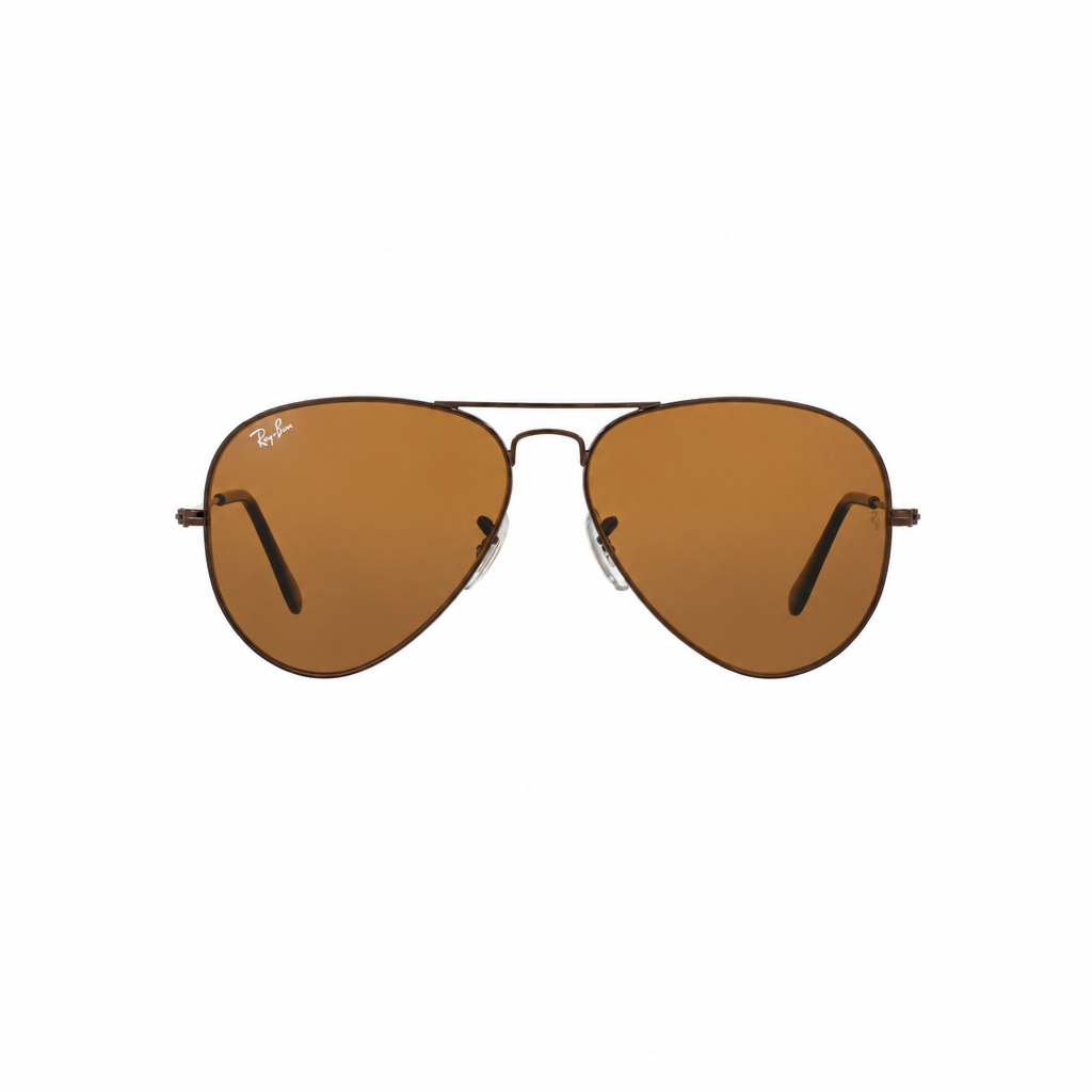 RAY-BAN RB3025l Sunglasses Brown LARGE