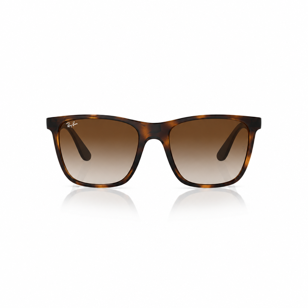 RAY-BAN RB43491 Sunglasses Tortoise Brown LARGE