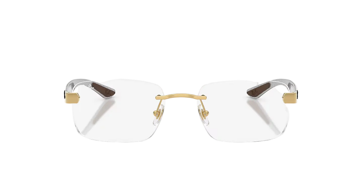 RAY-BAN Eyeglasses 0RX8423 Gold Medium