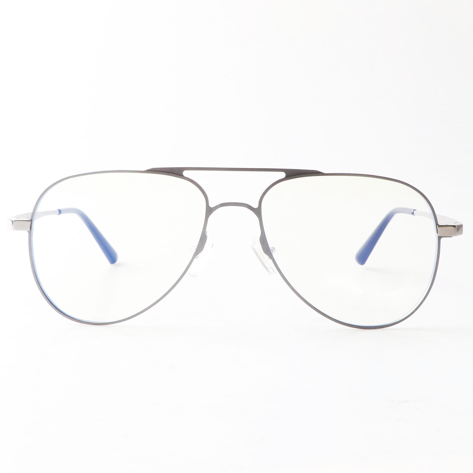 Lenzo Neutron Aviator Silver Large