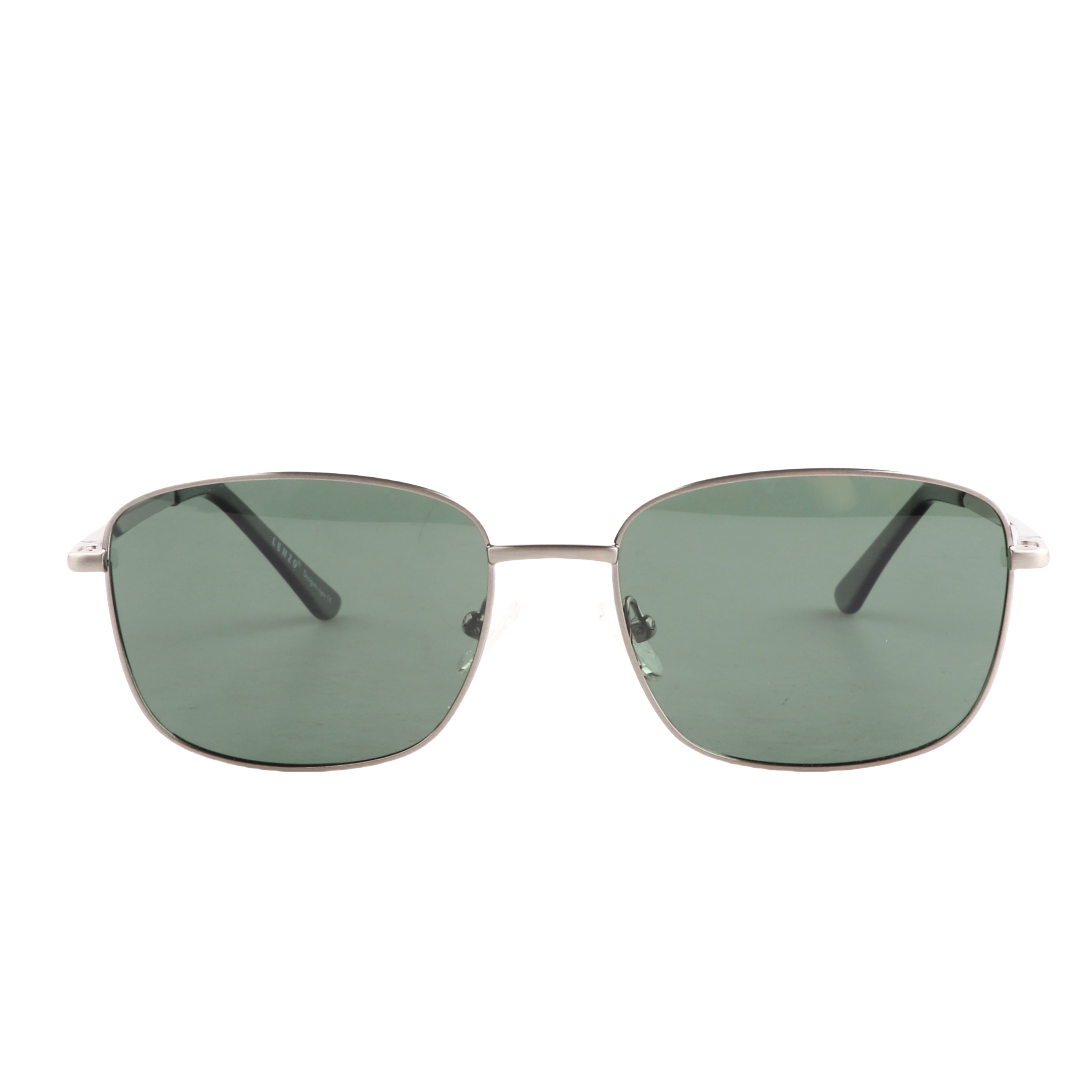 Lenzo Mayfair Grey frame with Green lenses Medium