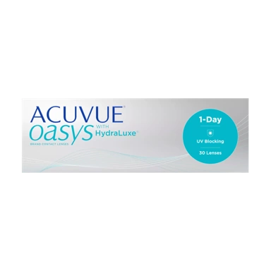 Daily Disposable Oasys Hydraluxe By Johnson and Johnson/30 lens per Box