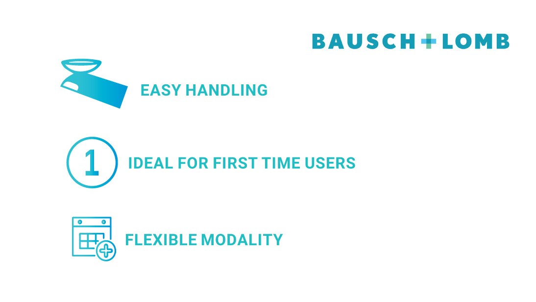 I Connect Monthly Disposable Contact Lenses/6 Lenses by Bausch & Lomb