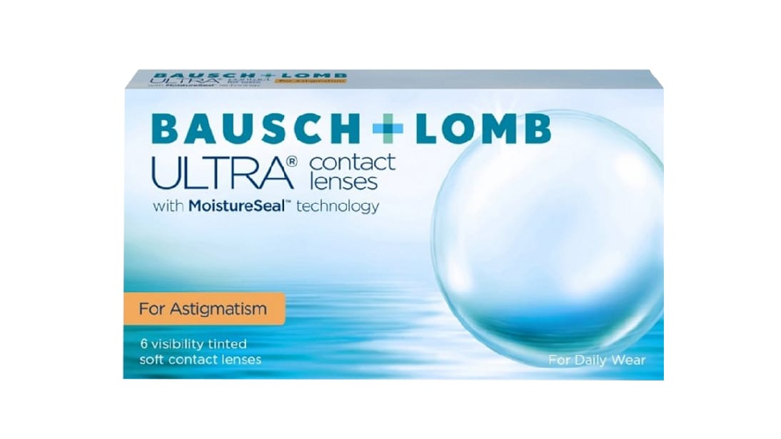 Bausch + Lomb ULTRA Monthly Contact Lenses for Astigmatism | 6 Lenses Per Box