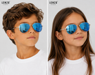 Lenzo Spiro Aviator Columbia Blue 8-14 years