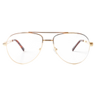 Lenzo Crystal Aviator Gold Small