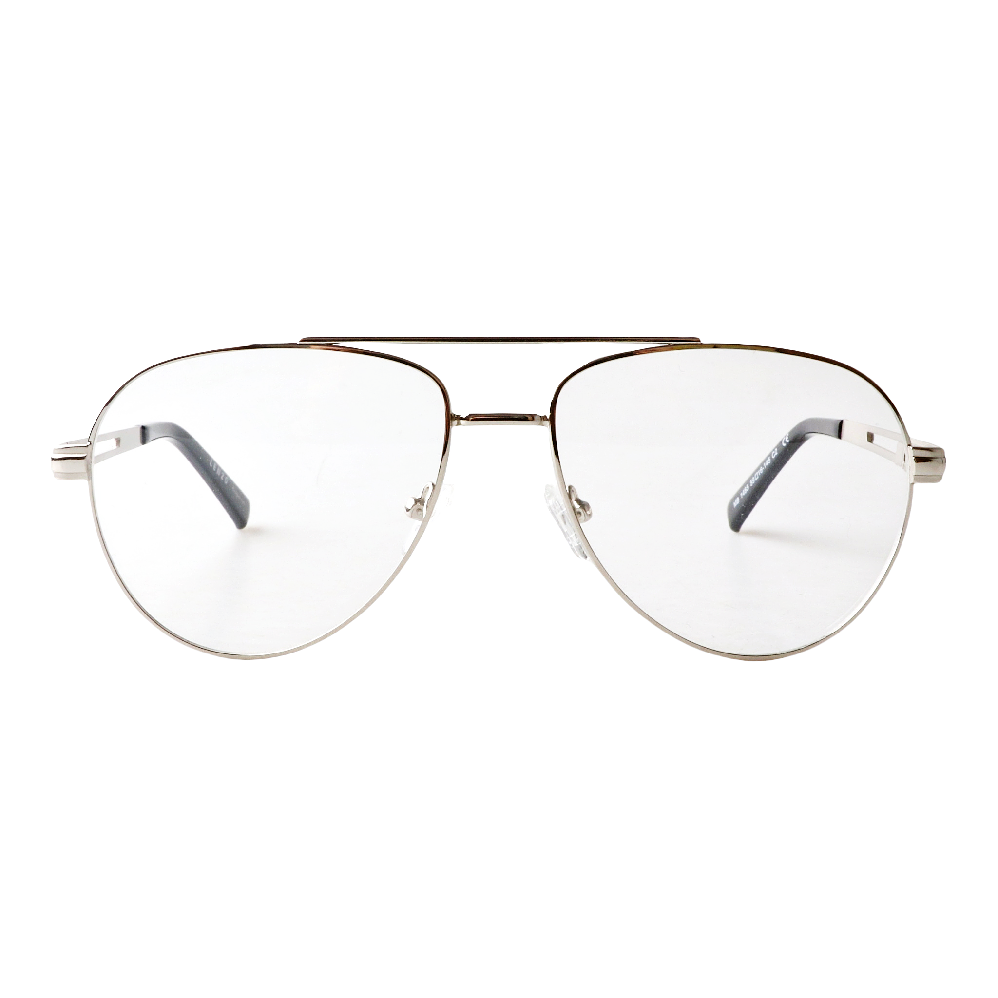 Lenzo Crystal Aviator Silver Large