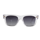 Lenzo Shadow Crystal frame with Gradient Smoke Lenses Medium