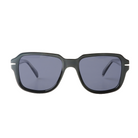 Lenzo Aquamarine Black Frame with Blue Grey Lenses Medium