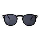 Lenzo Havana Black Frame with Blue Grey Lenses Small