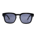 Lenzo Torpedo Black Frame with Blue Grey Lenses Medium