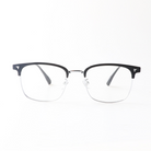 Lenzo Boston Black & Silver Medium