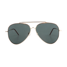 Lenzo Aviator Revert Plus Gold Frame with Smoke Lenses Large