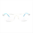 Lenzo Basics Fawn Crystal & Macaw Blue Medium