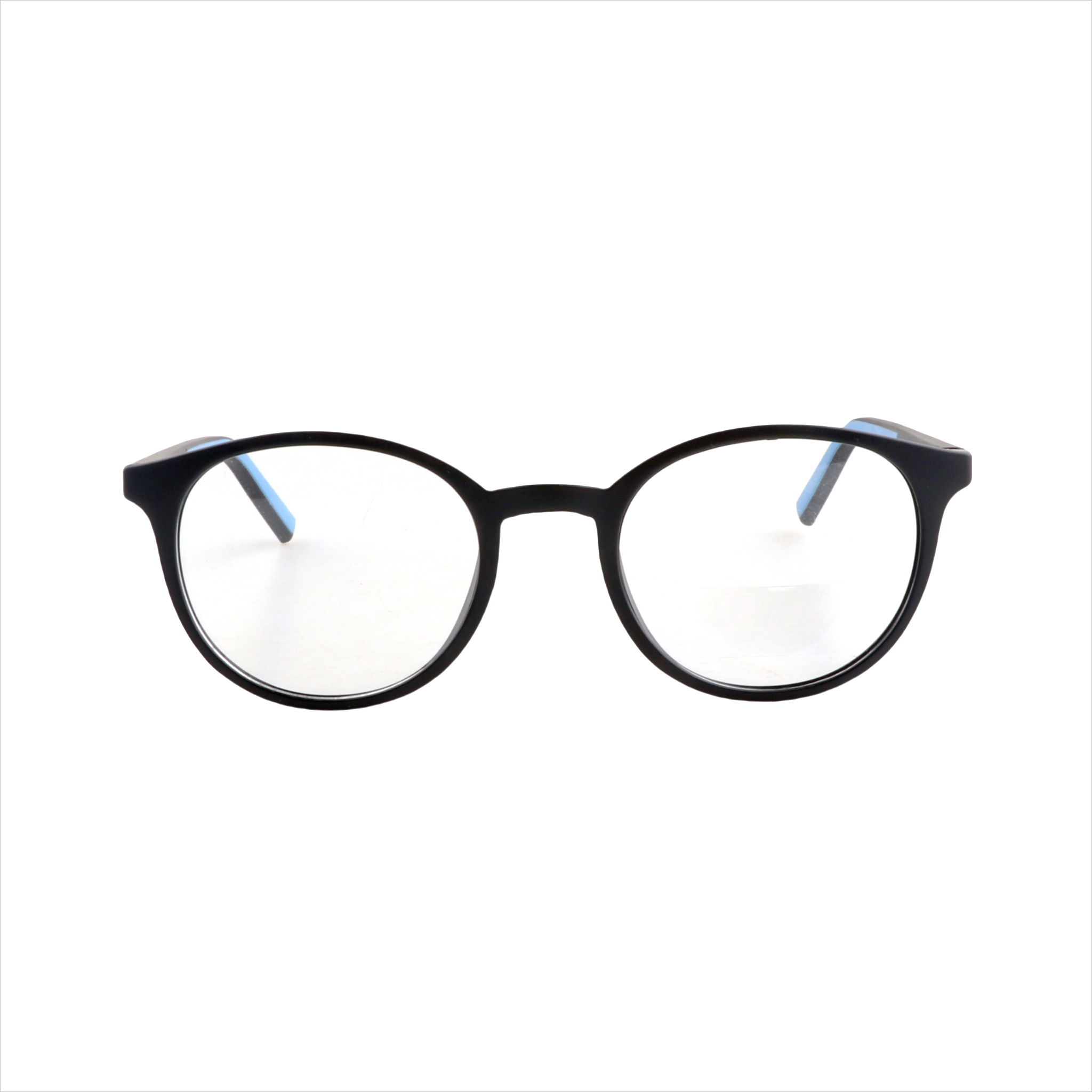 Lenzo Classics Ecru Black & Macaw Blue Medium