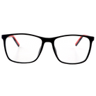 Lenzo Classic Deep Black & Red Medium