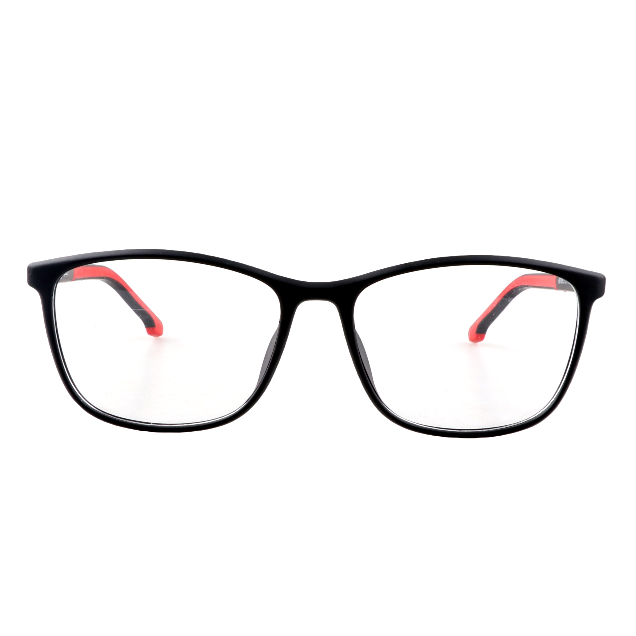 Lenzo Classics Cotta Eyeglasses Black & Red Medium