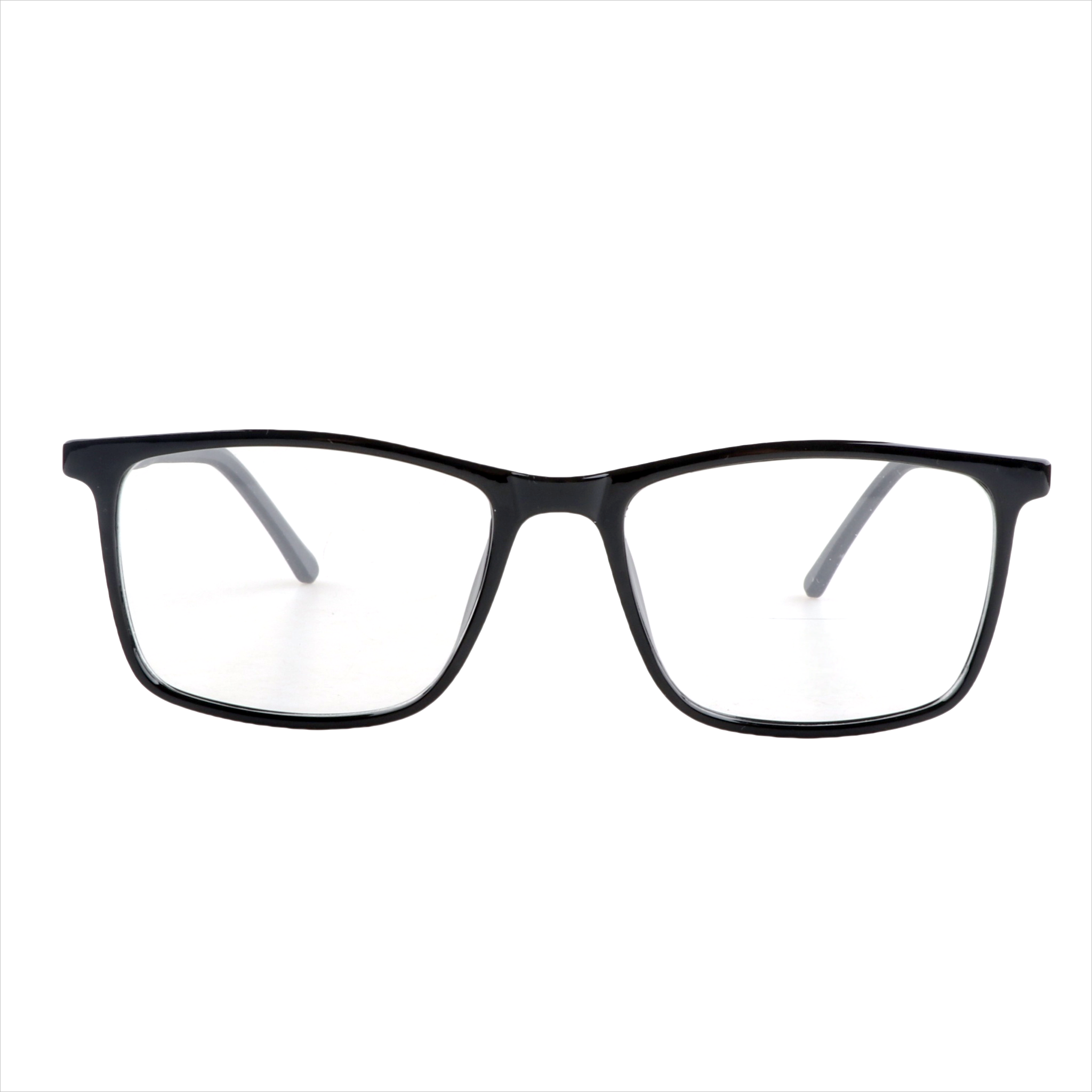 Lenzo Classics Lava Eyeglasses | Unisex Eyewear Black & Grey Medium