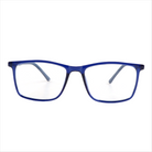 Lenzo Classics Lava Eyeglasses | Unisex Eyewear Blue & Black Medium