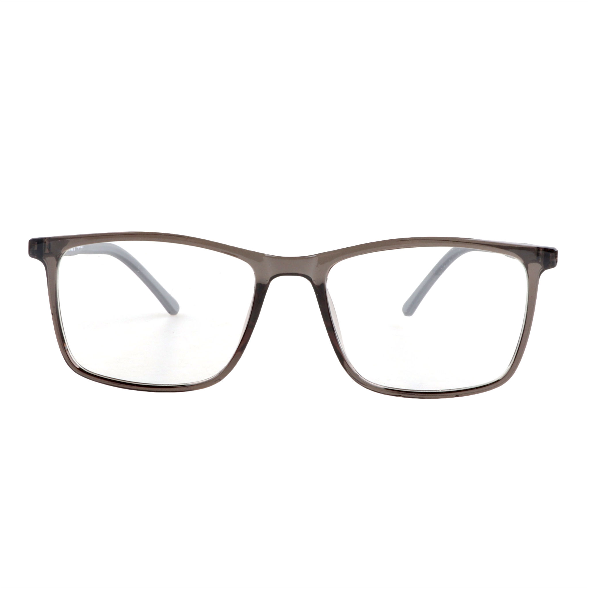 Lenzo Classics Lava Eyeglasses | Unisex Eyewear Brownish Grey Medium