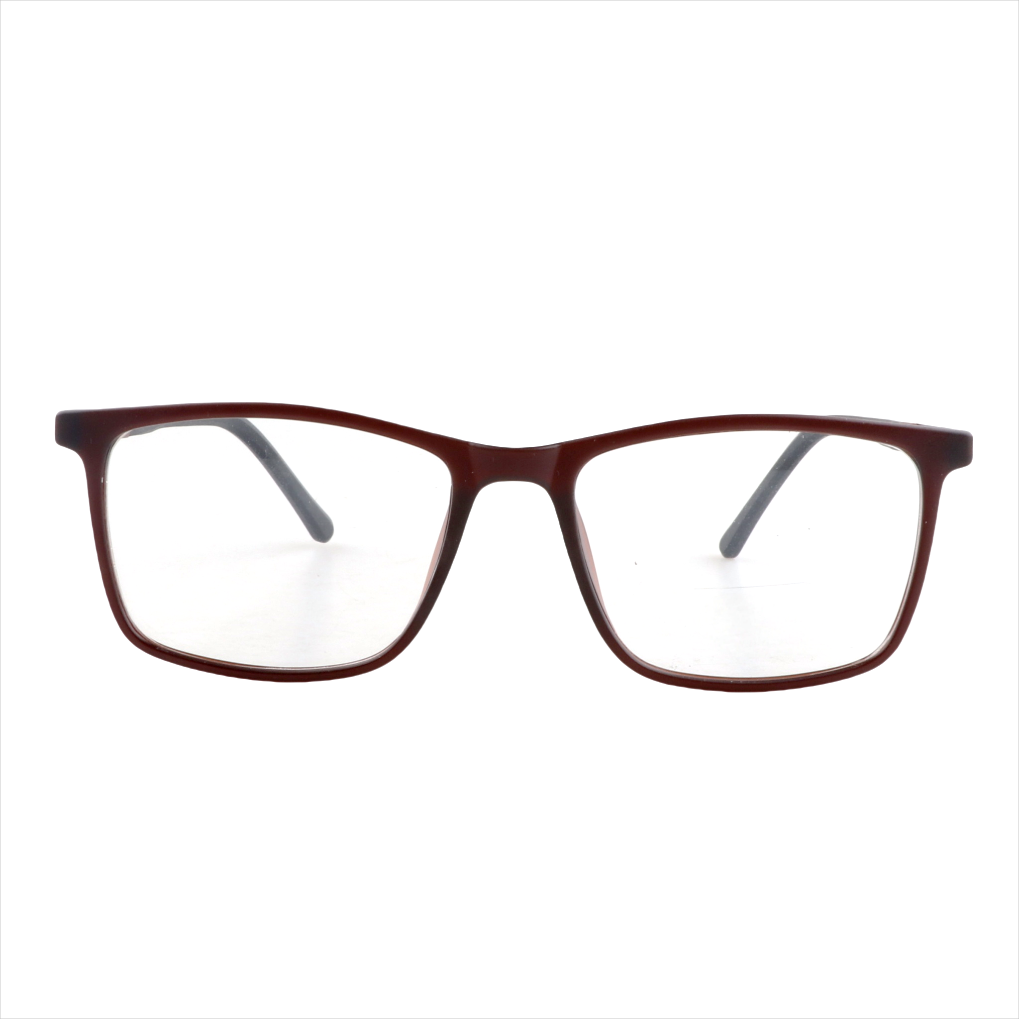 Lenzo Classics Lava Eyeglasses | Unisex Eyewear Brown Medium