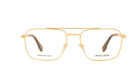 POLICE EYEGLASSES VPLR67K Gold Medium