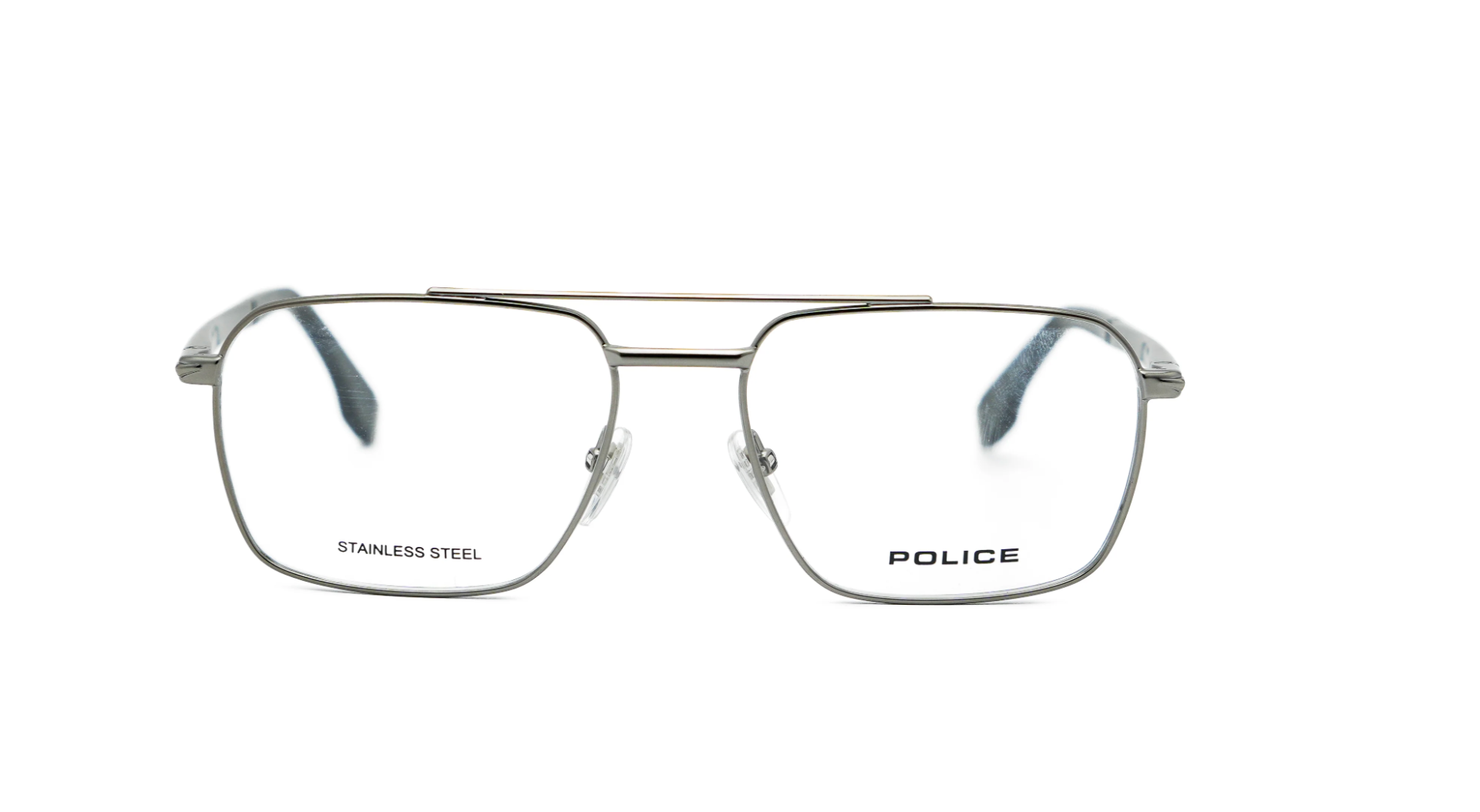 POLICE EYEGLASSES VPLR67K Silver Medium