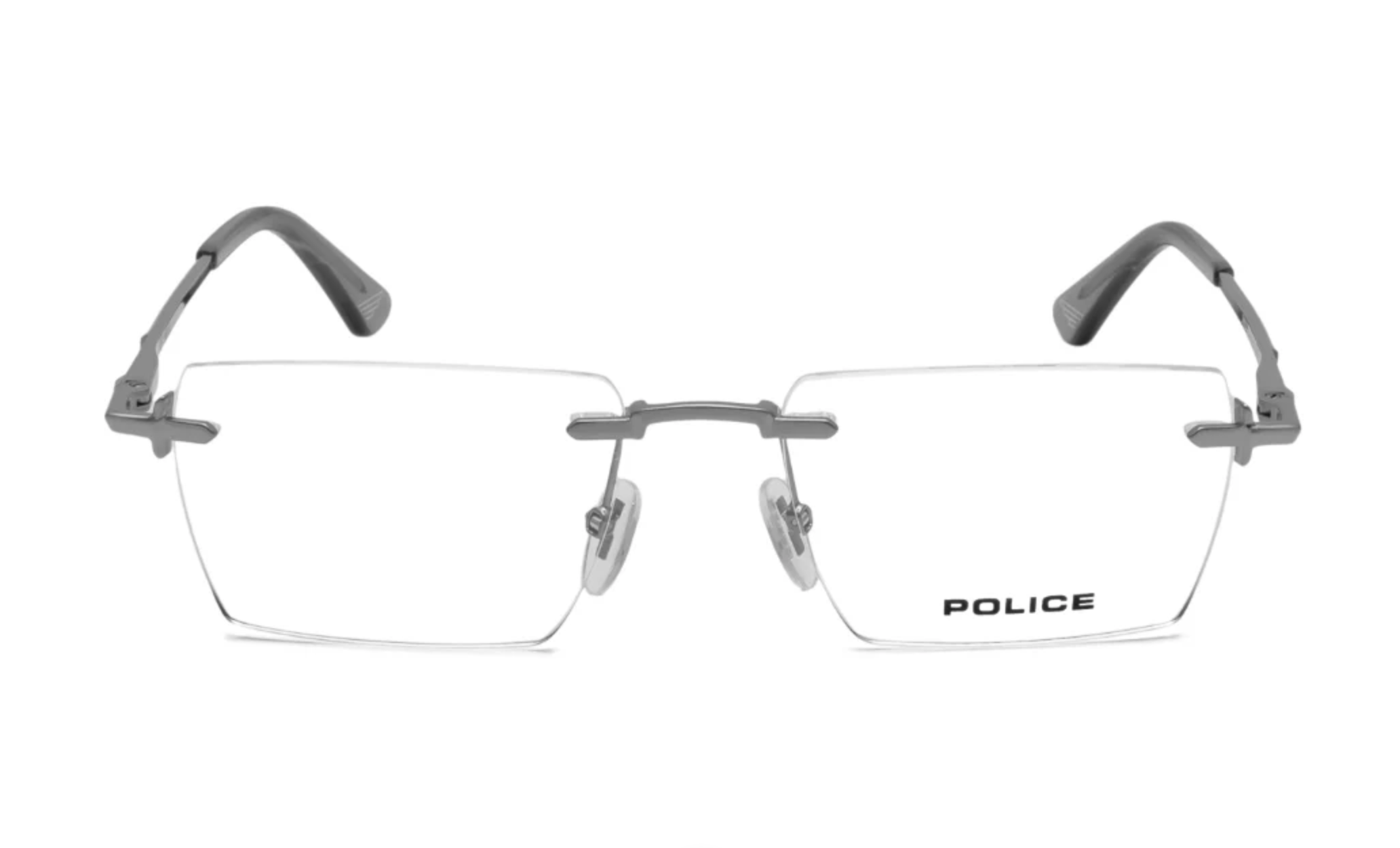 POLICE EYEGLASSES VPLW09K Gunmetal Grey Medium