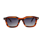 Lenzo Spirit Leopard Brown with Gradient Smoke Lenses: Medium