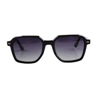 Lenzo Falcon Black Frame with Smoke Lenses Medium