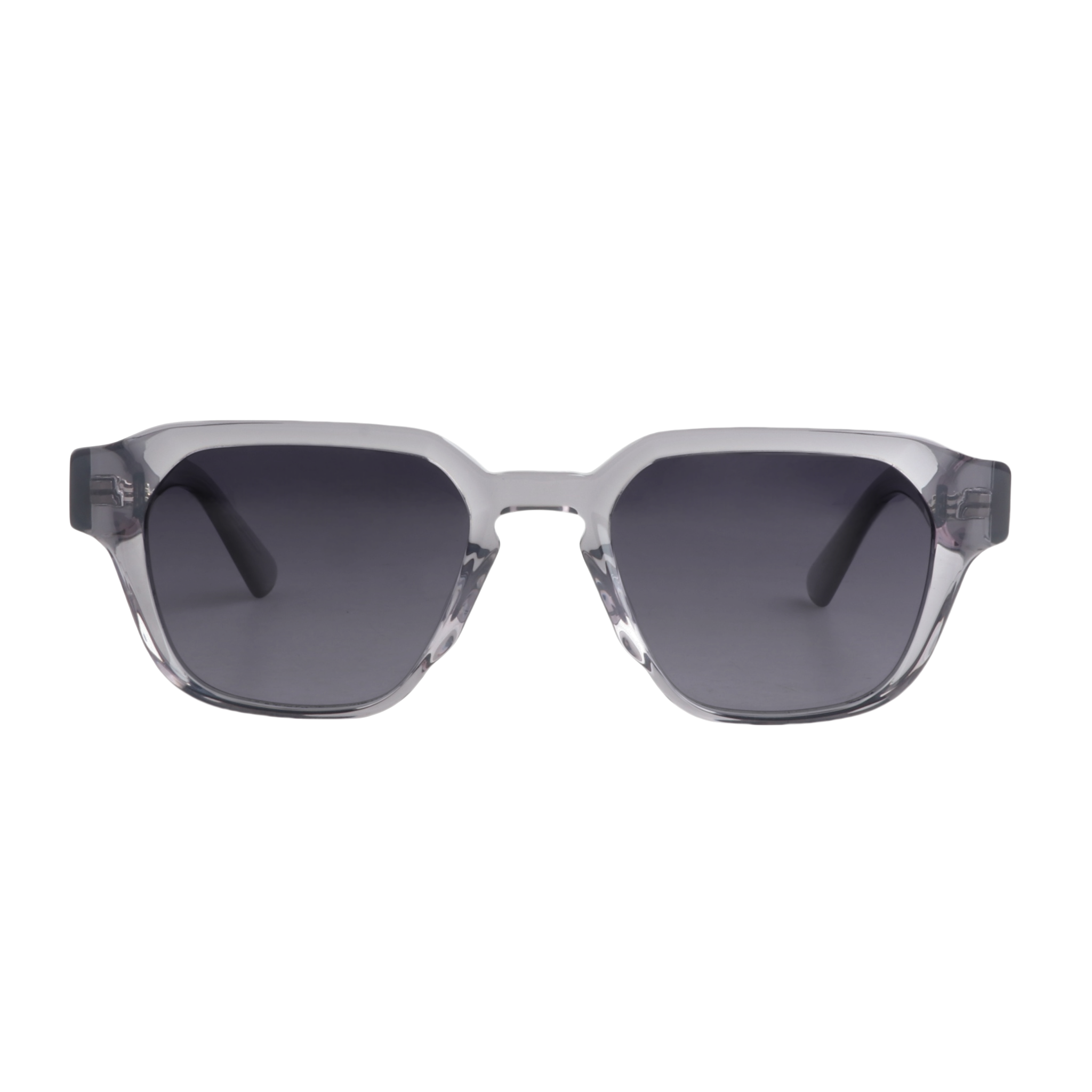 Lenzo Expedition Grey Frame with Gradient Grey Lenses Medium